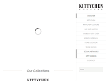 Tablet Screenshot of kittychencouture.com